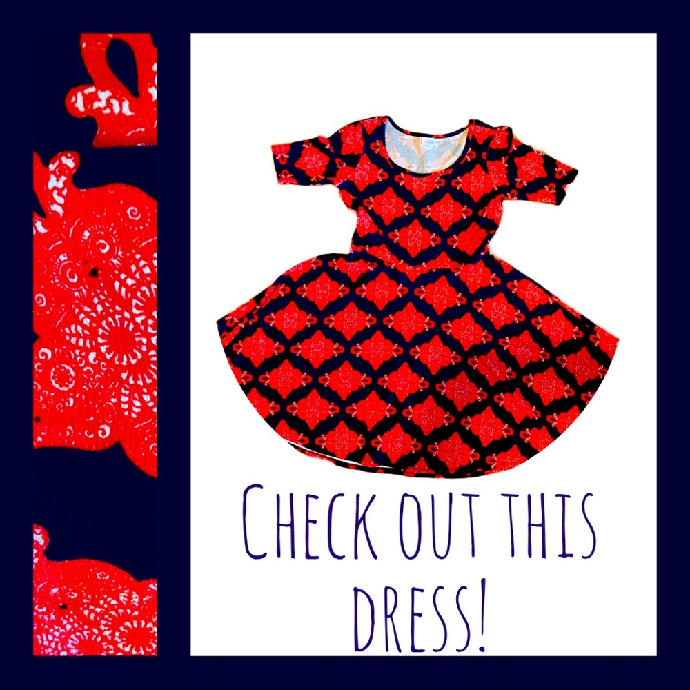 This dress is so flattering!